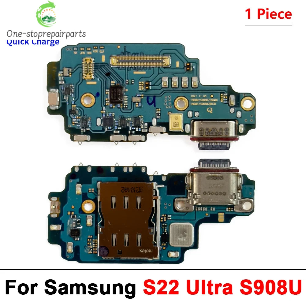 USB Charger Charging Dock Port Connector Flex Cable For Samsung S21 S22 S23 S24 S25 S26 Plus Ultra Fe 5G S911B S911U S921B Samsung phone repair parts