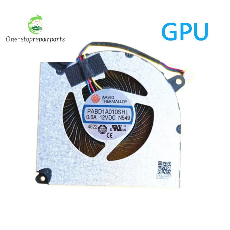 NEW ORIGINAL Laptop CPU GPU Cooling Fan For MSI Crosshair 16 16HX 17HX N548 N549 MSI laptop repair parts