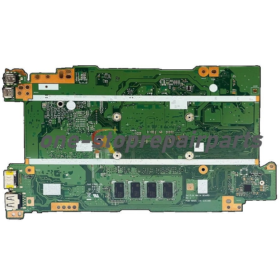X415JA Laptop Motherboard For ASUS VivoBook X515JP X415J V4200J X515JAB V5200J X515JF A416J X515JA Mainboard With I3 I5 I7 CPU ASUS laptop repair parts