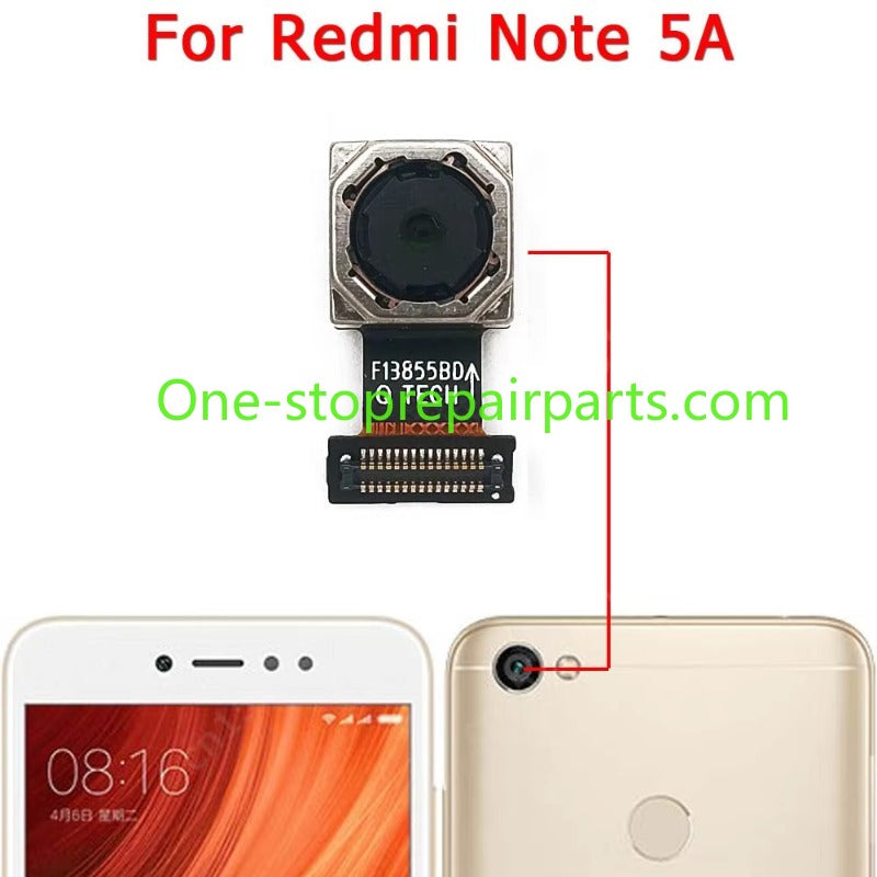 Rear Back Camera Lens For Xiaomi Redmi Note 8 Pro 8T 5 5A 6 7 Camera Module Backside View Xiaomi phone repair parts