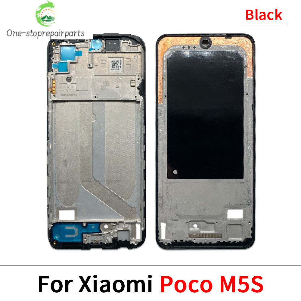 New Front Housing LCD Frame Screen Bezel Holder For Xiaomi Poco F3 F4 X3 GT M3 M4 M5s X5 X6 Pro 4G 5G Xiaomi  Xiao mi phone repair parts
