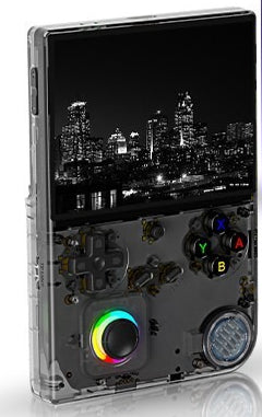 4" inch RG40XXV IPS HD RGB joystick 3200mAh rechargable Linux 64 Support screen projection games Handheld Game Player console ambient light retro portable handheld