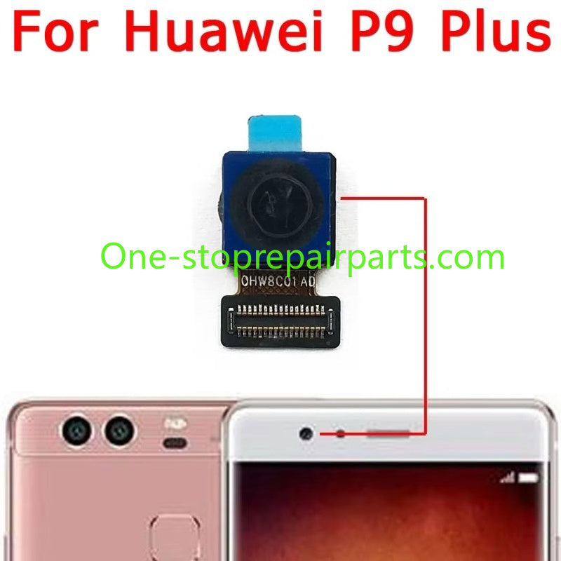 Front Camera For Huawei P9 Plus P10 P20 Pro P30 P40 Lite E Frontal Selfie Camera Module Facing Small Flex HUAWEI phone repair parts