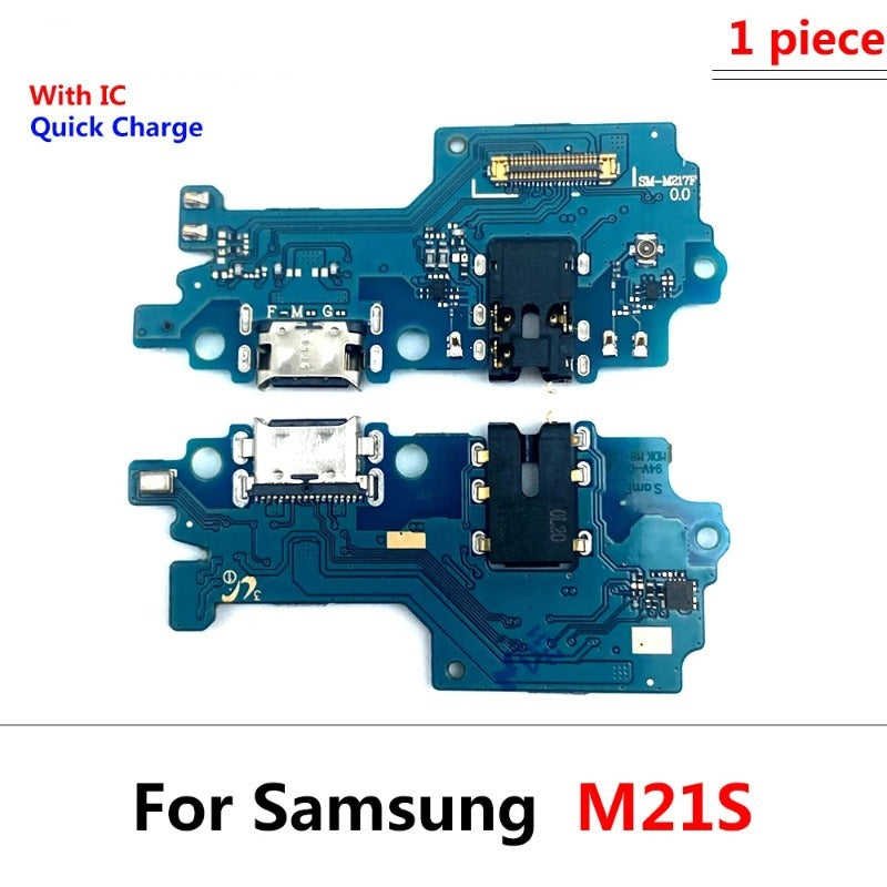 10Pcs USB Charger Charging Port Connector Flex Cable For Samsung M31 M31S M51 M10 M20 M30 M30s M21s M32 M52 M62 M13 M33 M53 5G Samsung phone repair parts