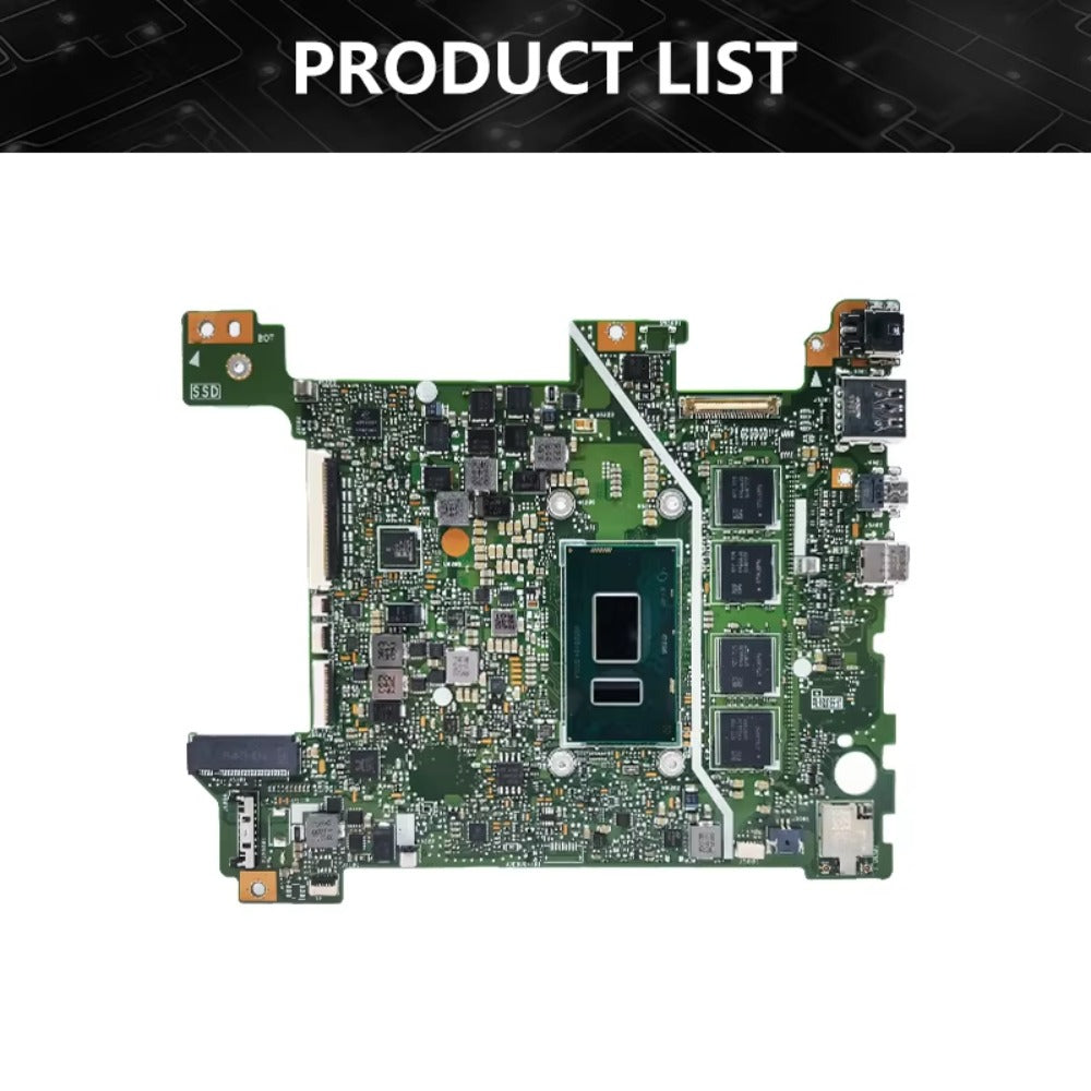 X406UA with I5 I7-8th Gen CPU 4GB/8GB-RAM Mainboard for ASUS VivoBook S406 S406U V406U X406U X406UA X406UAR Laptop Motherboard ASUS laptop repair parts