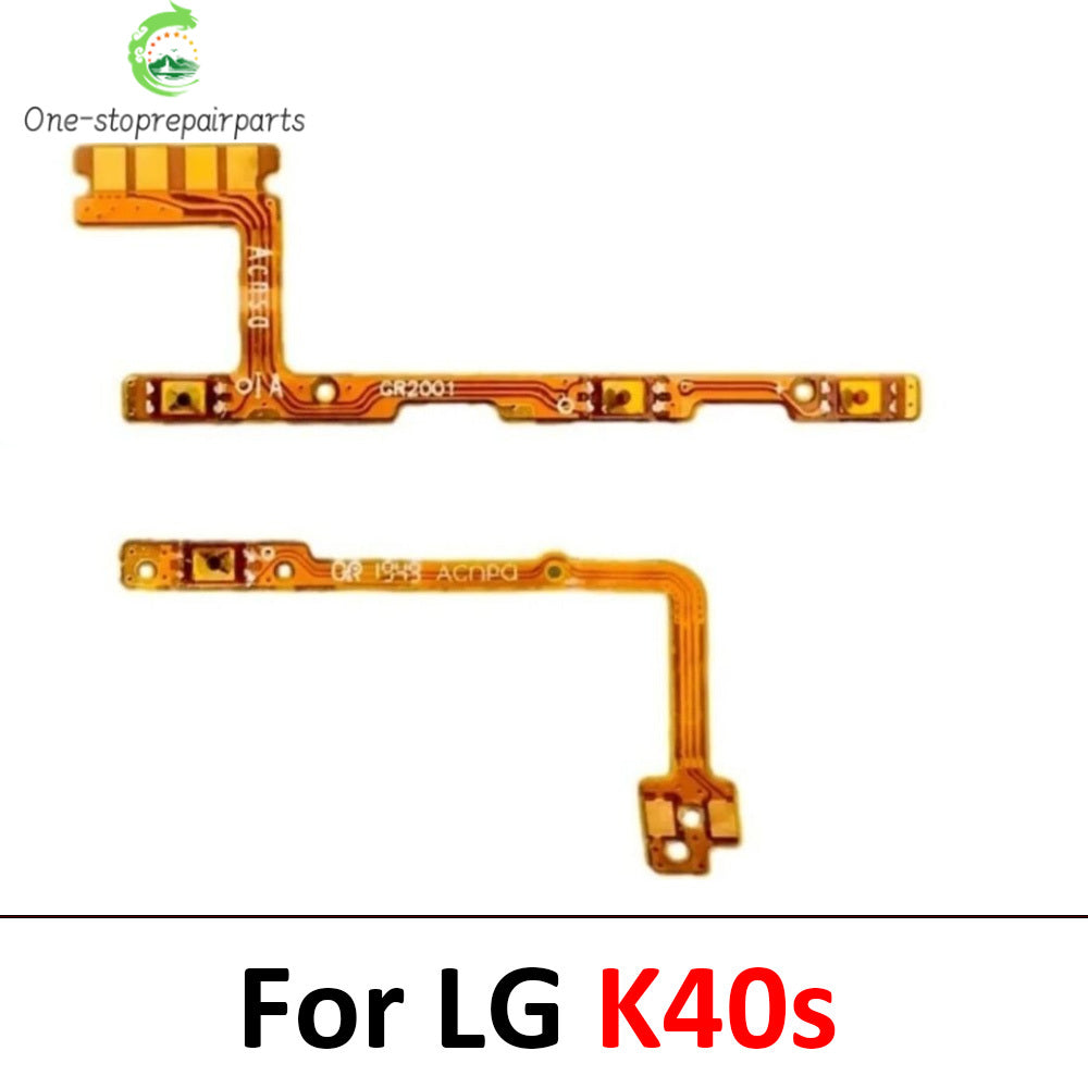 Power Flex Cable ON OFF Switch Button Flex Cable For LG K22 K50s k51 k51s K40 K40s K41s K61 K42 K52 K62 K12 Plus Replacement   LG phone repair parts