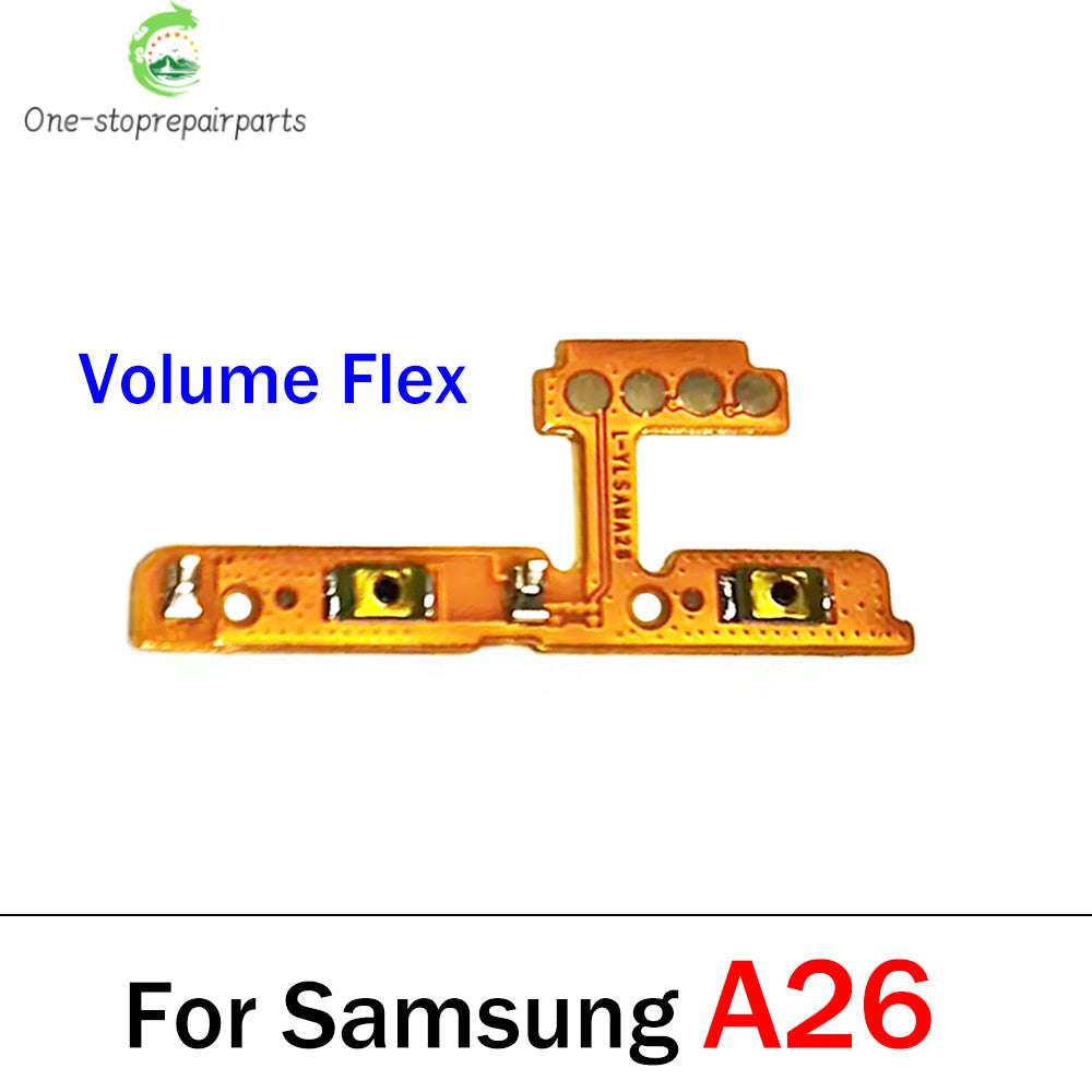 New For Samsung A06 A06s A16 A26 A36 A56 A07 A17 A37 4G 5G Volume Button Power Switch On Off Button Flex Cable Samsung phone repair parts