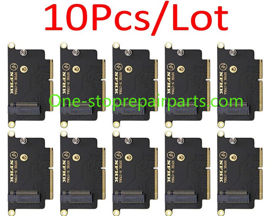 10Pcs/Lot M.2 NVME SSD Adapter for Macbook A1708 Laptop NVMe PCIe M2 NGFF SSD Adapter Riser Card 2016 2017 Year Macbook repair parts
