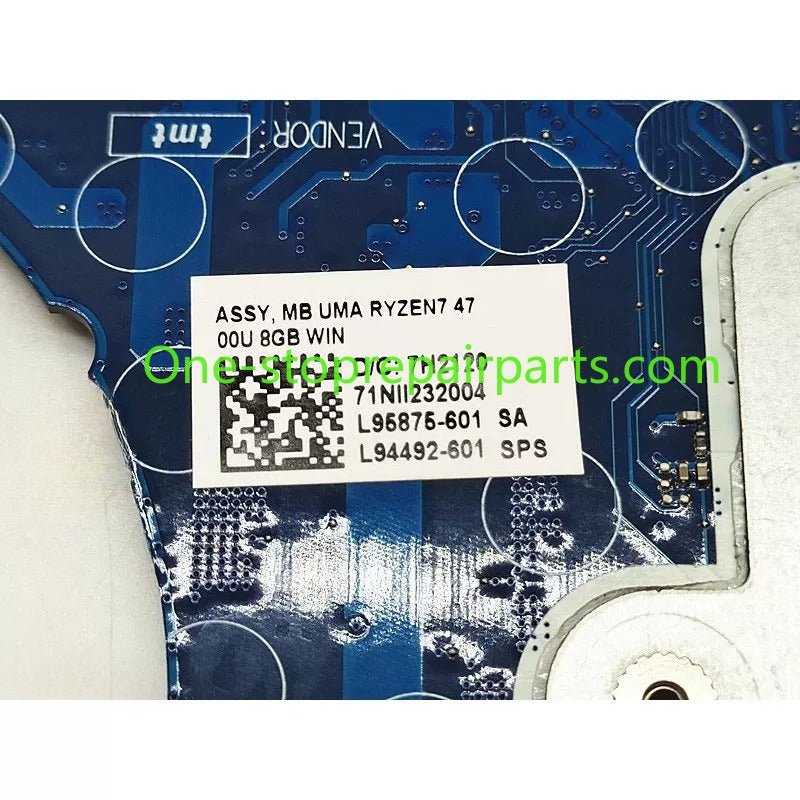 Motherboard for HP ENVY X360 13-AY TPN-C147 L94492-601 LA-J481P R7-4700U 8GB R3-4300U R5-4500U R7-4700U main system board