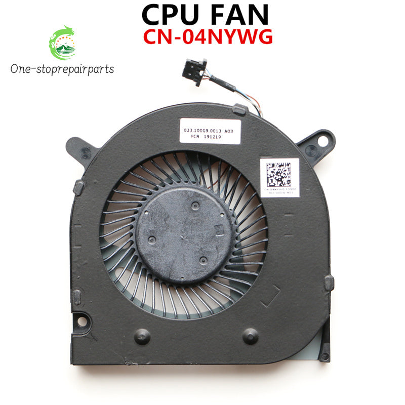 New Original LAPTOP CPU GPU Cooling Fan FOR DELL P89F G3-3590 G5-5500 G5-5505 04NYWG 0160GM Dell laptop repair parts