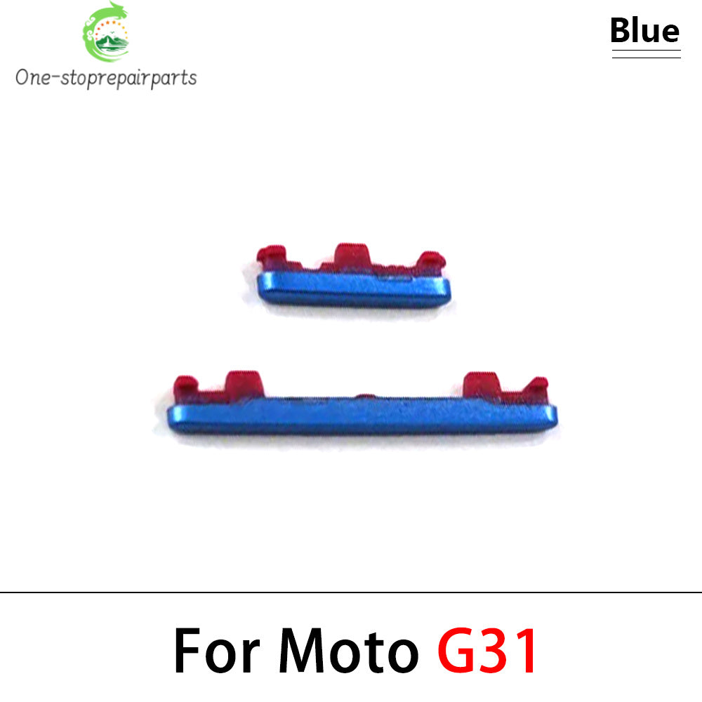 10Pcs/Lot, New For Motorola For Moto G10 G20 G30 G60 G60s G31 G71 G51 5G Power Volume Side Button Key Replacement Parts Motorola phone repair parts