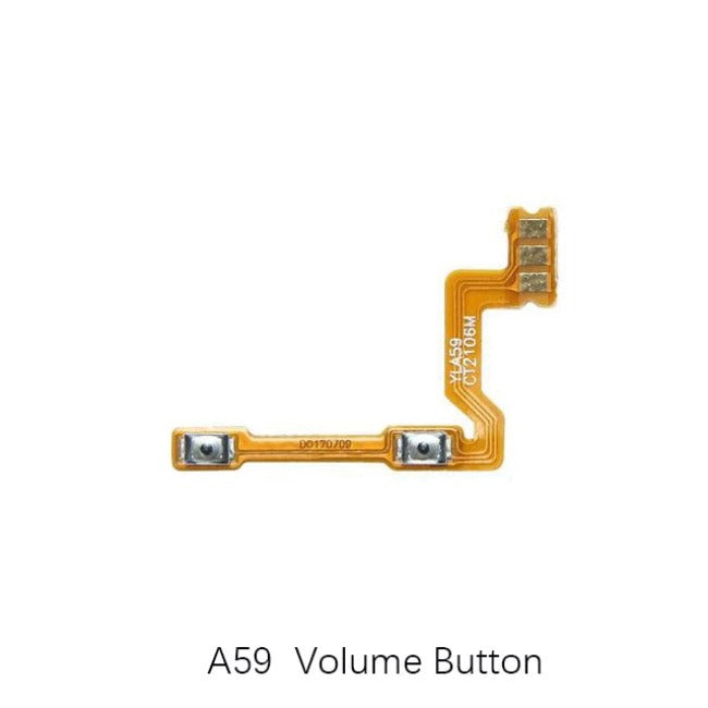 For Oppo Realme A37 A39 A57 A39 A59 A75 A79 A77 A83 Power cable Switch on volume cable of ribbon flex Oppo phone repair parts