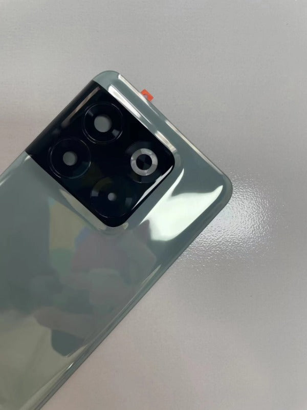 Original Back Battery Cover For OnePlus 10T Back Cover CPH2415 CPH2413 CPH2417 Rear Door Housing Case With Camera Frame Replace  OnePlus phone repair parts