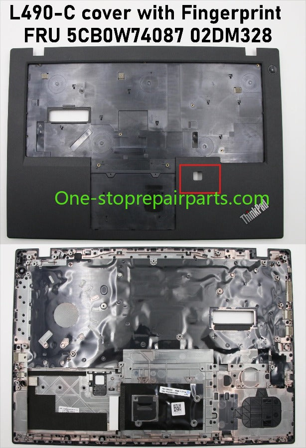 Cover case for Lenovo Thinkpad L480 L485 L490  lcd back housing bezel upper palmrest lower bottom hing cover 01LW315 02DM325 5CB0W66971 5CB0W74087 02DM330 01LW319 Lenovo laptop repair parts