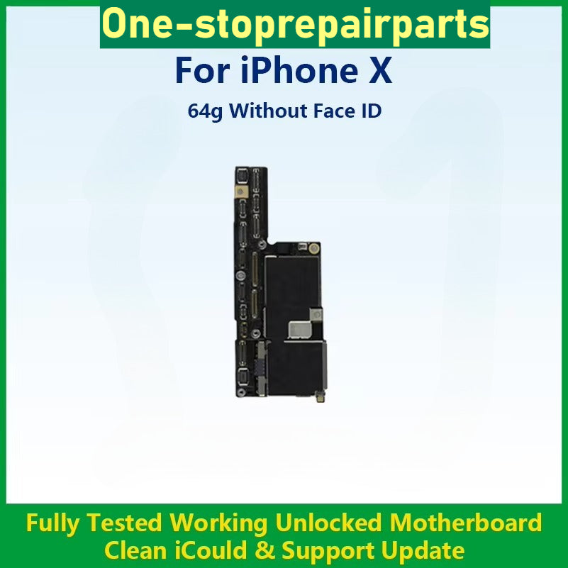 Fully Tested 100%Working Mainboard For iPhone XS Max Cleaned iCloud And Unlocked For XR Motherboard No Repair Support Update iPhone phone repair parts