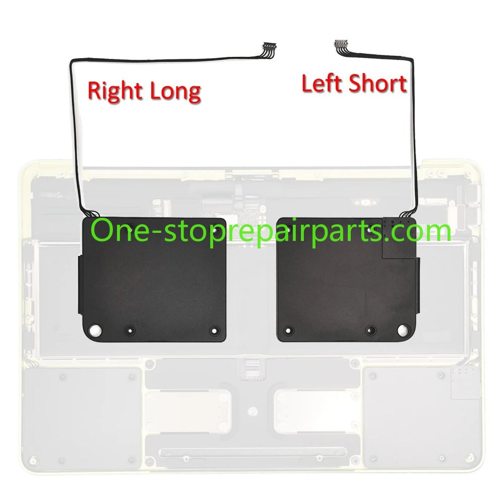 Laptop A3404 Speaker Left and Right Side w/ Flex Cable 923-14164 for Macbook Neo 13" A18 Pro Loudspeaker 2026 Year Macbook repair parts