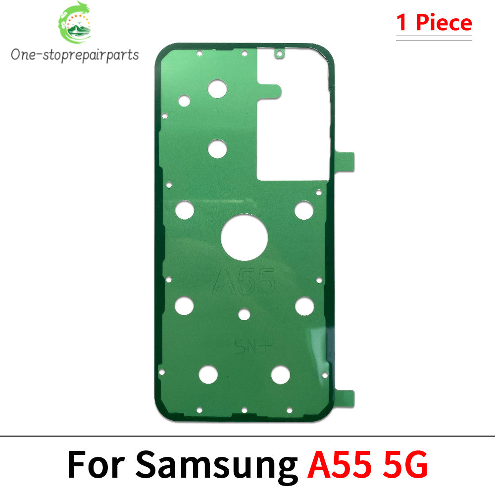 10Pcs/Lot, Back Glass cover Adhesive Sticker Stickers glue For Samsung A05 A05s A15 A25 A35 A55 A16 A25 4G 5G Samsung phone repair parts