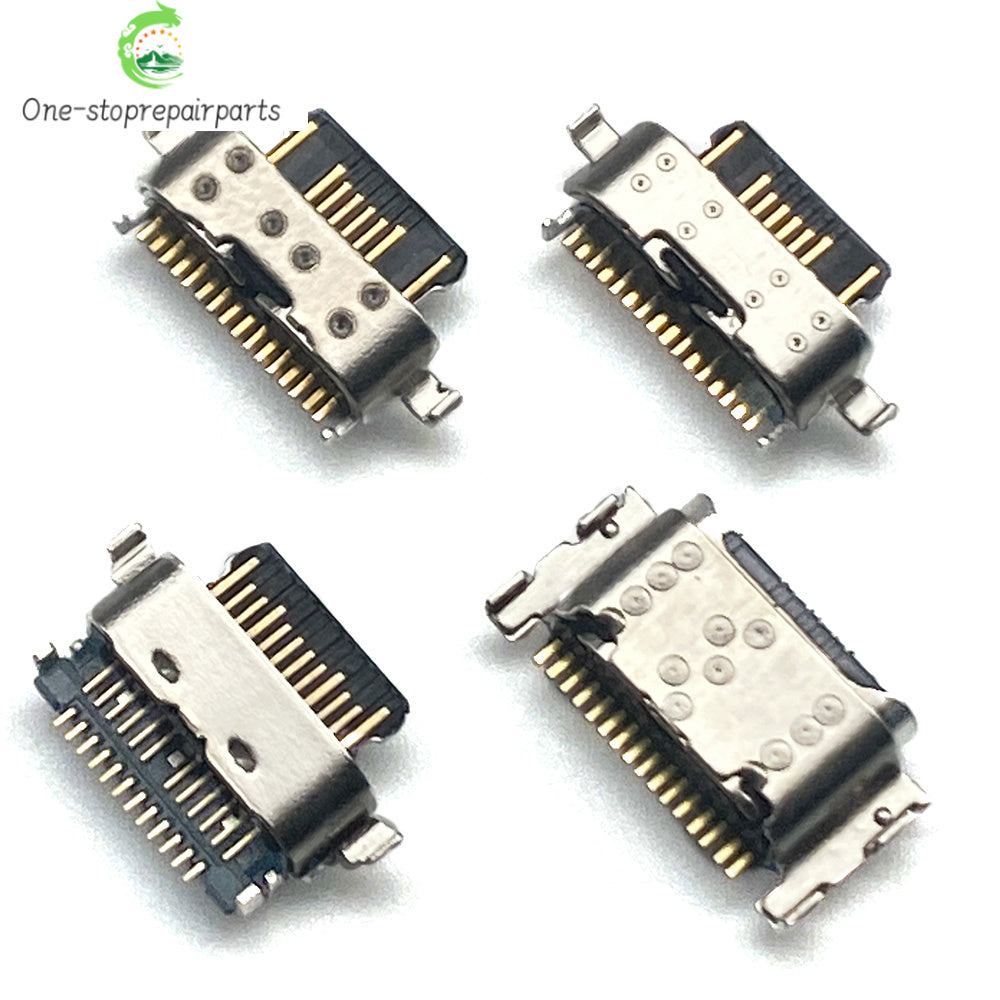 10Pcs， Micro USB Connector Charging Port Jack For Moto G04 G14 G22 G32 G62 G31 G51 G52 G13 G23 G53 G54 G10 G20 G30 G50 G60 G60s Motorola phone repair parts