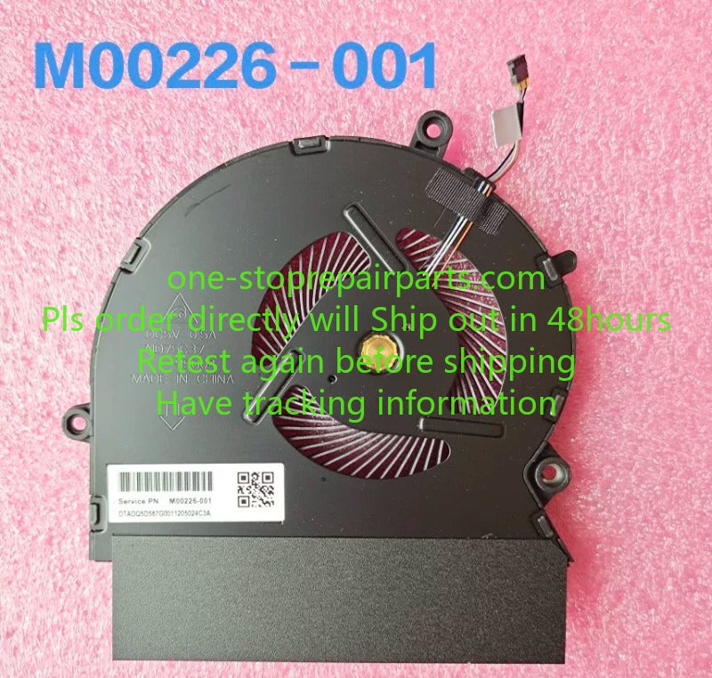 Genuine CPU GPU cooling Fan For HP spectre x360 15-EB TPN-Q226 M00226-001 M00227-001 cooler fan