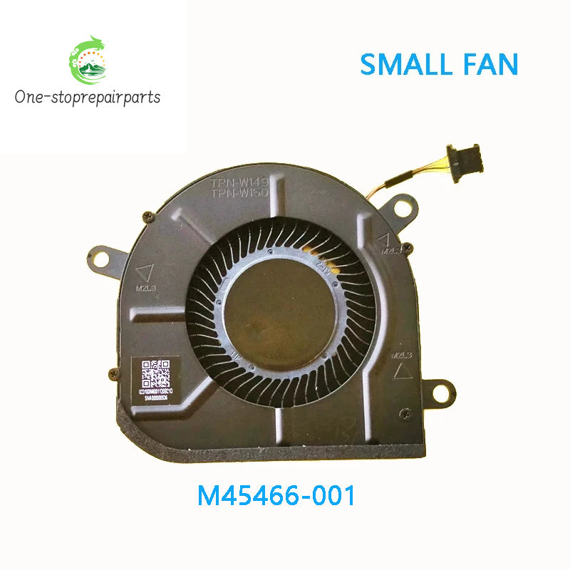 New Original LAPTOP CPU Cooling Fan FOR HP ENVY X360 15 15M-EU 15M-ES TPN-W149 TPN-W150 M45465-001 M45466-001  HP laptop repair parts