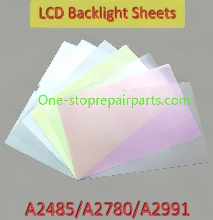 New A2442 M2 A2779 A2918 A2992 LED LCD Screen Display Rear Reflective Sheets Backlight for MacBook Pro 14.2" M1 M2 M3 Macbook repair parts