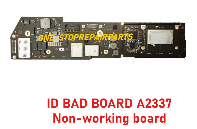 NO working ! ID BAD Donor board for MacBook A2337 A2338 A2681 A3113 A2941 A3240 A2442 A2918 A1932 A2159 128G 256G 512G ID non working logic motherboard for repair chips remove using  Macbook repair parts