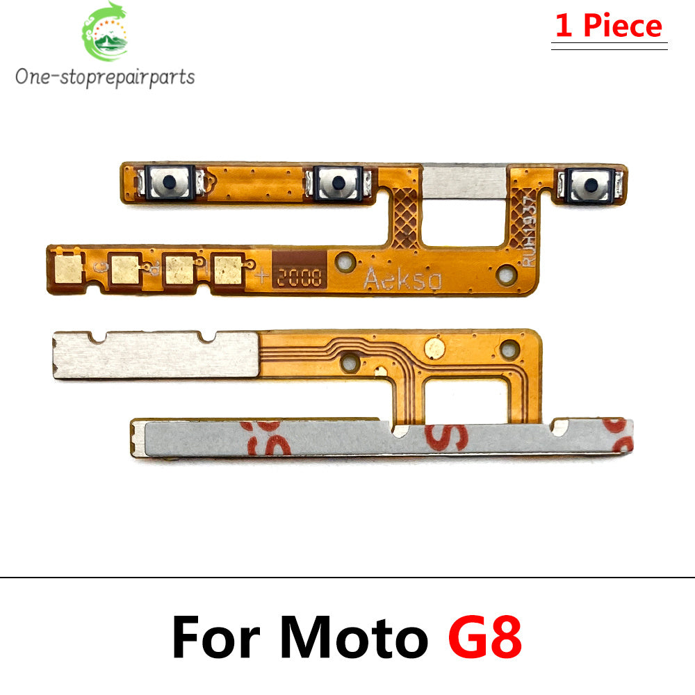 Power On Off Volume Button Flex Cable For Motorola Moto G5 G5s G6 G4 G8 G7 G9 Plus Play Power Lite Motorola phone repair parts
