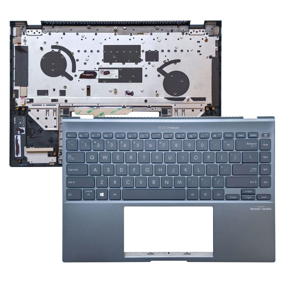 C-cover keyboard for ASUS  Zenbook 14X  UX5401 UM5401 UX5400Z UX5400E Upper case palmrest topcase keyboard assemble  ASUS laptop repair parts