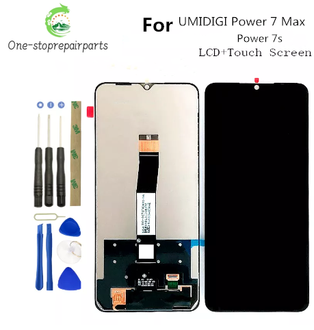 6.7" For UMIDIGI Power 7 LCD Display And Touch Screen Assembly Repair  Power 7S LCD For umidigi Power 7 Max LCD Original New Other Brand Phone repair parts