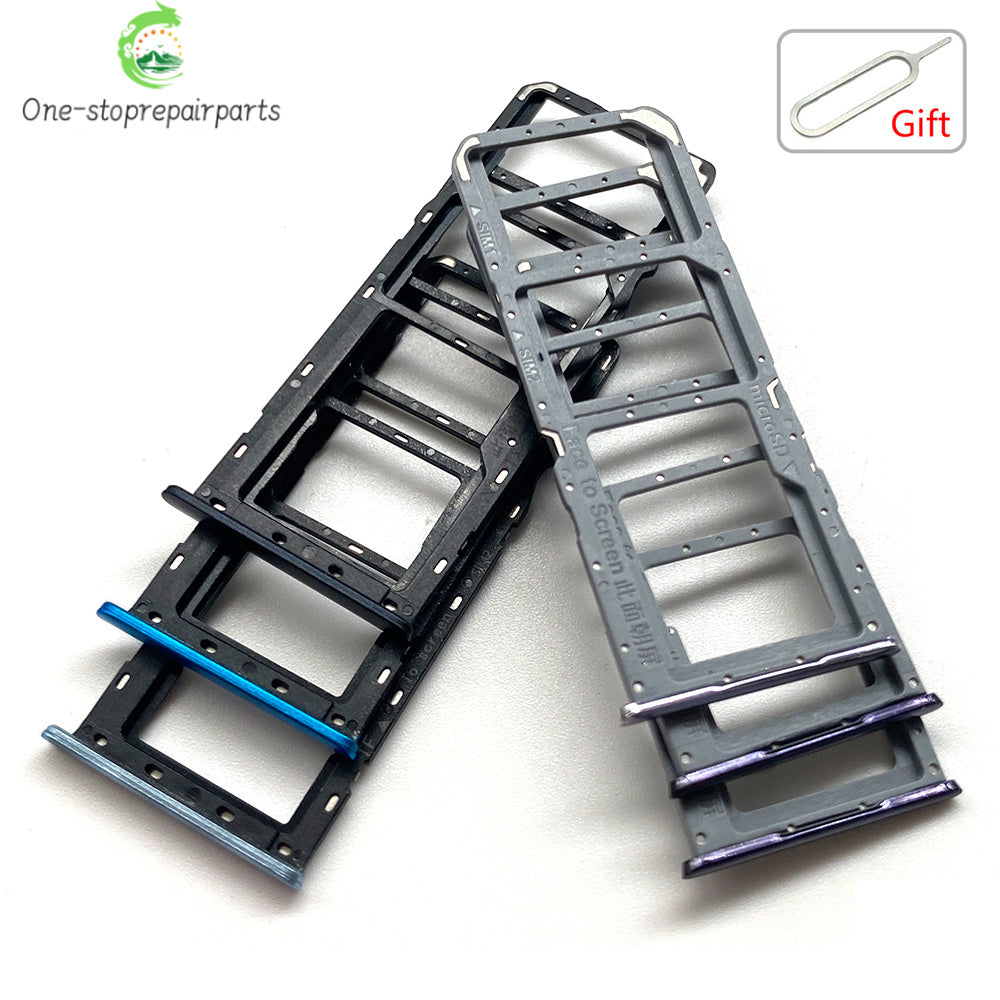 New For OPPO A11 A12 A15 A16 A16s Micro Nano SIM Card Holder Tray Slot Holder Adapter Socket OPPO phone repair parts