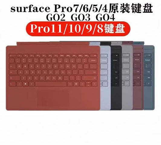 Microsoft Surface pro11 pro10 pro9 pro7 pro6 pro5 Flex GO1 GO2 GO3 GO4 original keyboard