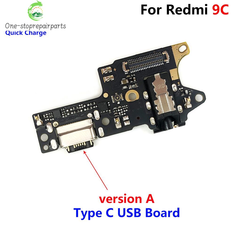 10Pcs, USB Charger Dock Connector Charging Port Flex Cable For Xiaomi Redmi 9 9C 9A 9T 8 8A 10C 10 Prime 10A 12C 12 13 13C 4G 5G  Xiaomi  Xiao mi phone repair parts