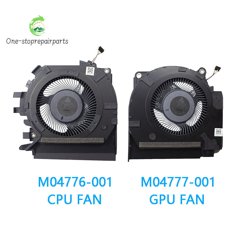 NEW ORIGINAL LAPTOP CPU GPU Cooling Fan For HP Envy 15-EP M04777-001 M04776-001 TPN-Q237 HP laptop repair parts