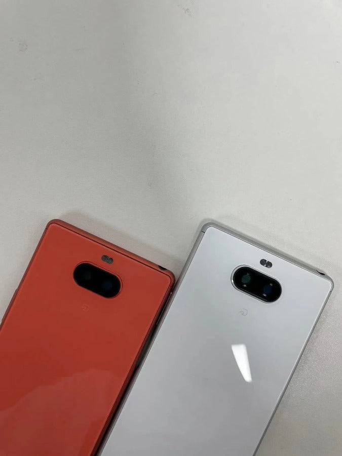 Original Back Cover For For Sony Xperia 8 Back Battery Cover Housing Door Rear Case With Camera Lens Replacement Parts Sony phone repair parts