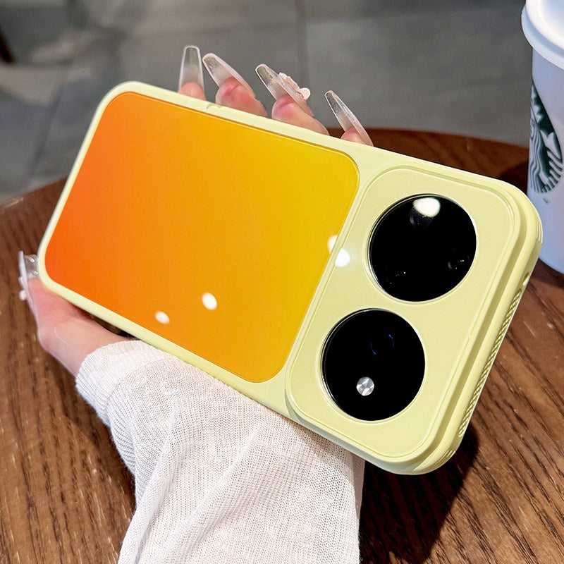 Smudge heat dissipation gradual change For Huawei nova16pro mobile phone case New 16ultra large hole lens all-inclusive protective case nova16 side heat dissipation mesh design shell Phone Accessories