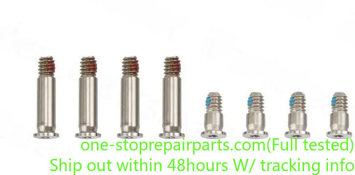 10Sets/Lot for Macbook Pro Retina 14" 16"  A2779 A2780 A2442 A2485 Lower Bottom Case Screws Set Grey Silver 20212023 Year