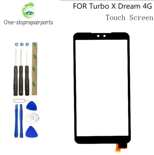 5.5'' Original For Turbo X Dream 4G Touch Screen Digitizer Sensor Assembly Glass Panel Touch Screen For Turbo X Dream 4G + tool Other Brand Phone repair parts