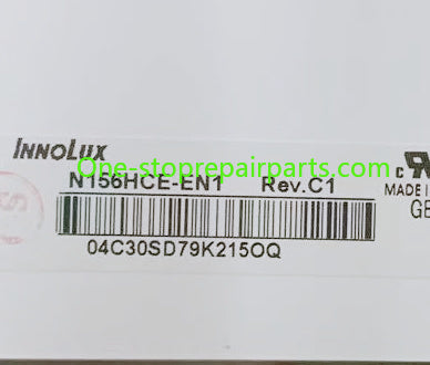 15.6" Laptop LCD Screen Innolux N156HCE-EN1 Rev C1 C2  N156HCE-EN2 NV156FHM-N61 FHD 60Hz Display Matrix Panel Replacement 1920x1080 eDP 30 Pins Non-Touch  Matte  Anti-glare Narrow Display