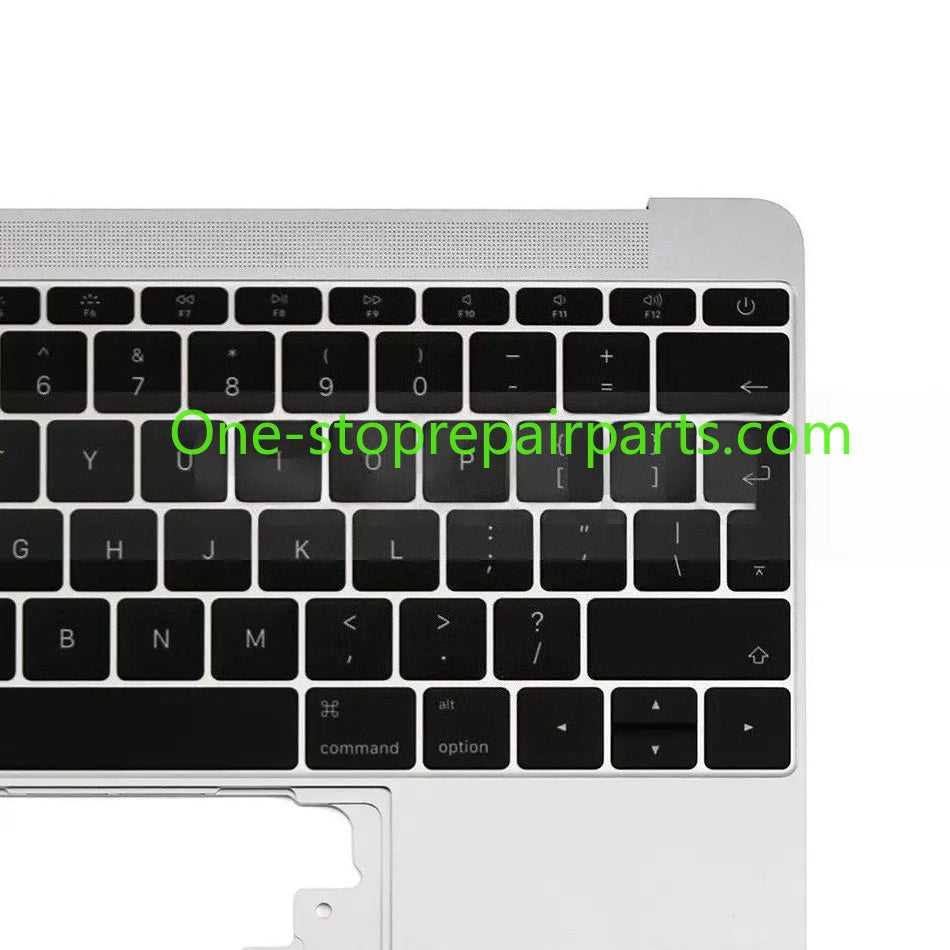 New for Macbook 12'' A1534 Keyboard UK US English French German Spanish with Topcase Backlight Gold Grey Silver Gold 2016-2017 Macbook repair parts
