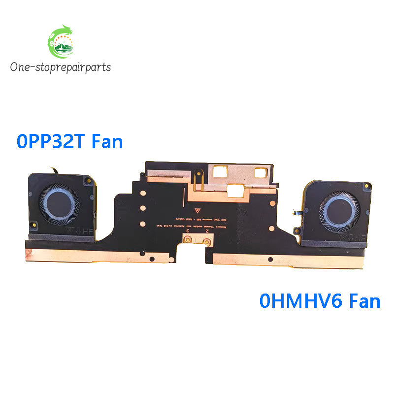 NEW Original LAPTOP CPU GPU Cooling Fan With Heatsink For DELL Latitude 7350 Detachable 2-in-1 Dell laptop repair parts