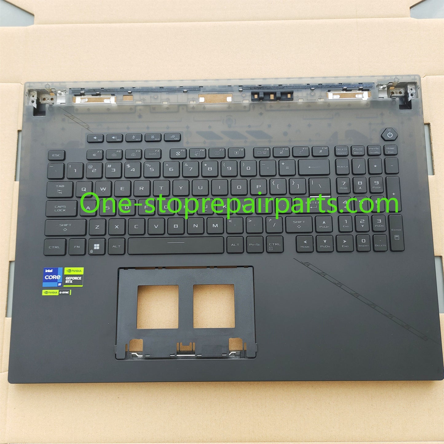 Upper case keyboard for  Asus ROG 7Plus 8P Moba Xinrui 2023 G814J G834J Keyboard C Shell COVER CASE   KEYOARD
