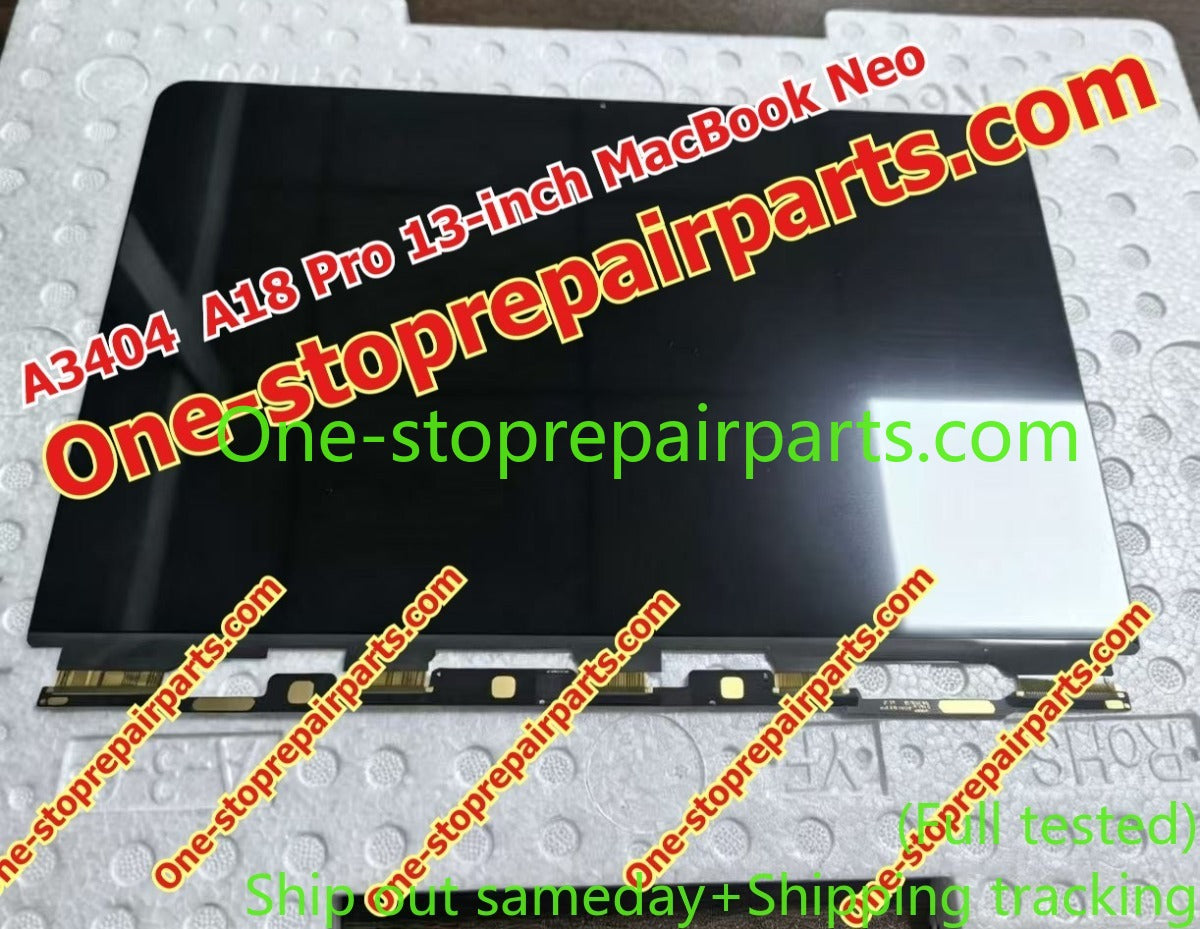 Lcd display screen panel for MacBook M5 A18 Pro 13-inch MacBook Neo Air Pro A3404 A3434 A3448 A3449 14" 15" 13" inch 2026 lcd screen repair