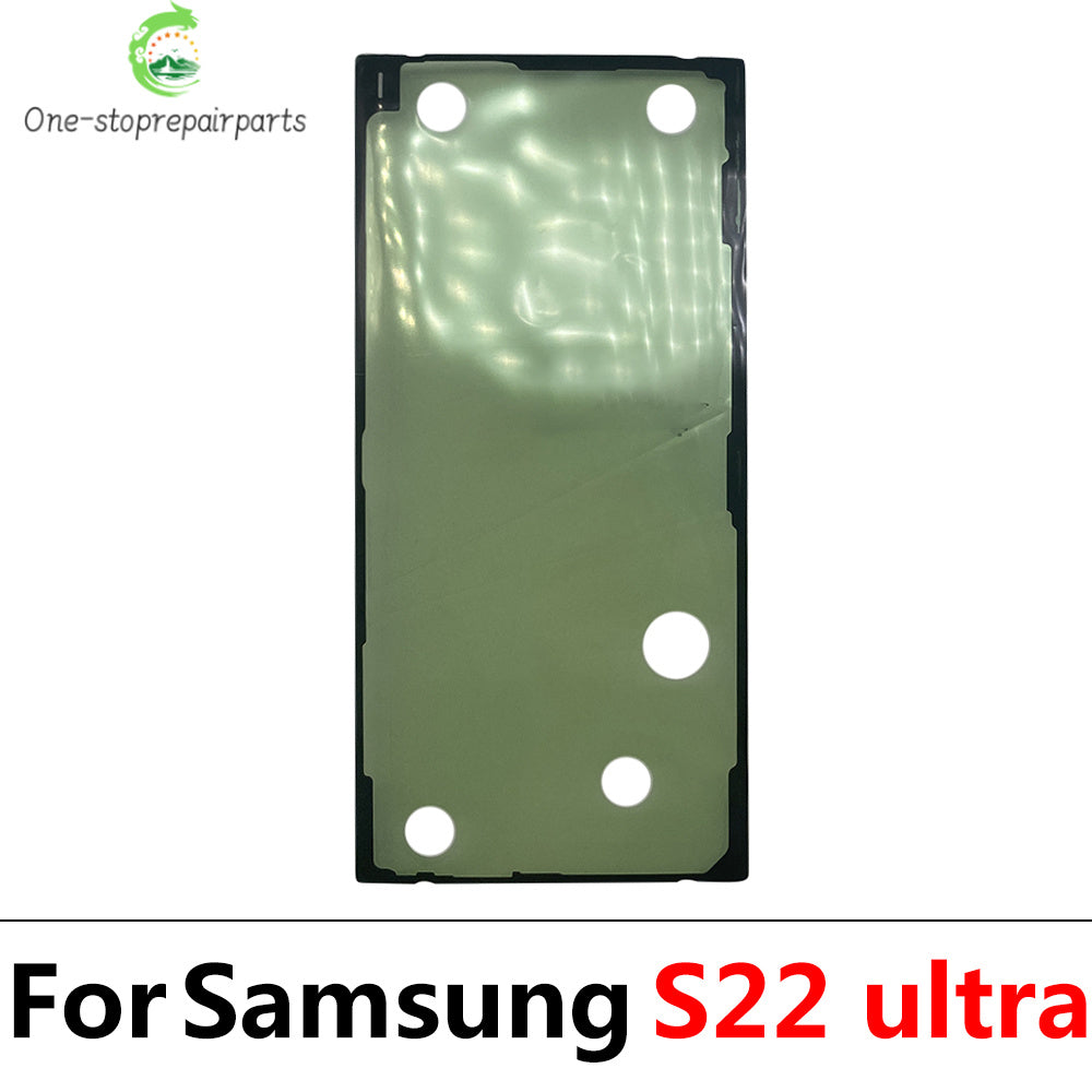 Back Battery Sticker Adhesive For Samsung S8 S9 S10 S20 S21 S22 Plus Ultra Fe Waterproof Back Cover Sticker Samsung phone repair parts