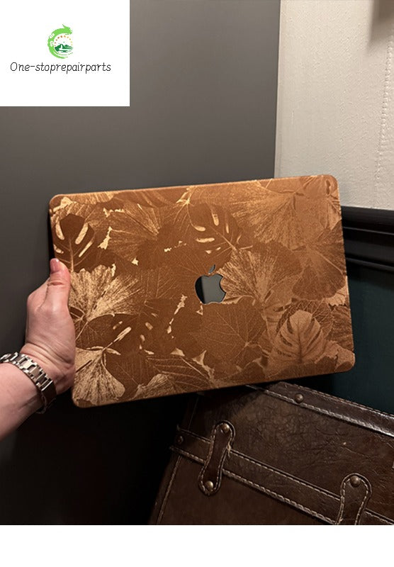 2026 M5Pro silver 2025 for neo Apple notebook macbookair protective case M4 leather 13macbook protective case m3 computer case M2M1 ultra-thin 14-inch 16 soft 15 Laptop accessories