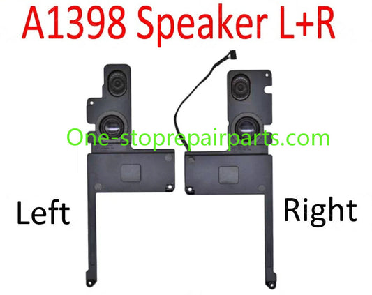 OEM NEW A1398 Left + Right Side Internal Speaker for Macbook Pro 15" A1398 Speaker L/R Set Replacement 2012 2013 2014 2015 Year Macbook repair parts
