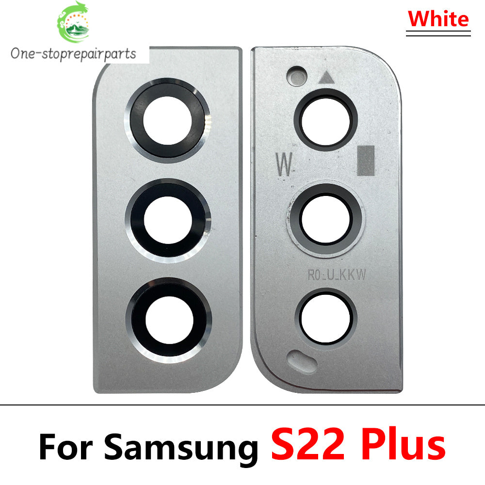 New Housing Back Rear Camera Glass Lens With Cover Frame Holder For Samsung S22 S23 Plus Ultra Samsung phone repair parts