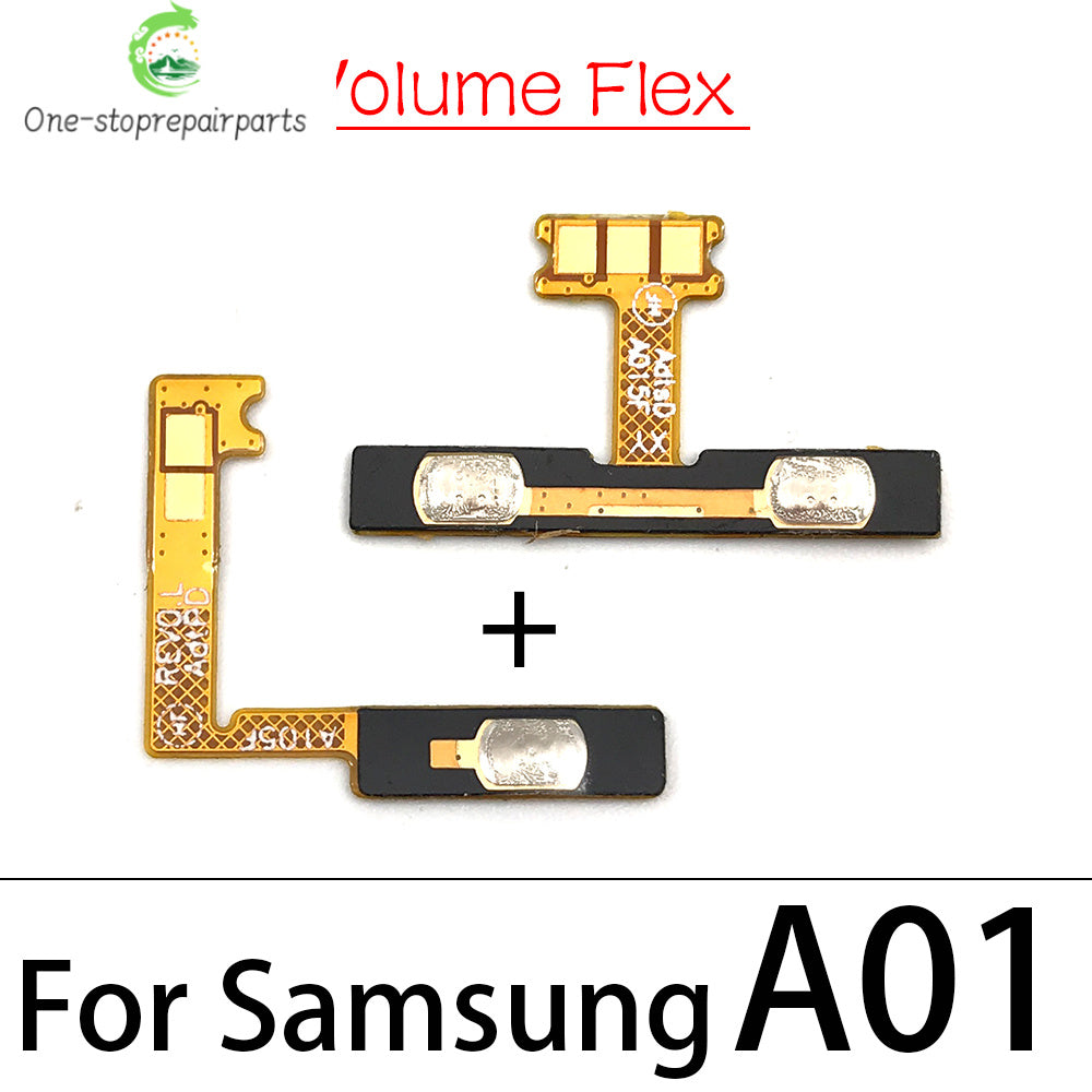 Volume Power Switch On Off Button Key Flex For Samsung A10 A20 A30 A40 A50 A70 A01 A11 A10s A20s A21s A30s A51 A21 A31 A71 A02s Samsung phone repair parts