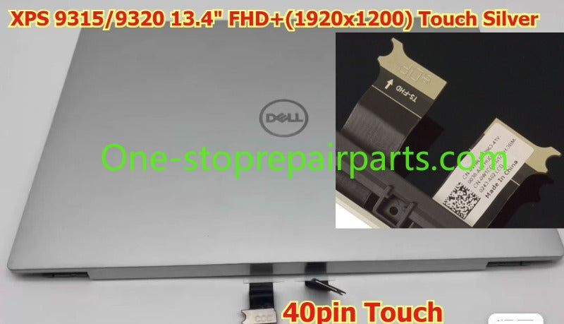 Lcd screen for DELL XPS13 9315 9320 2k FHD UHD 4K LQ134N1JW01 LQ134N1JY01/R1JY01 NVK9M ATNA34XK04-0 ATNA34XK01-0 0J87XJ 0W1CGX 0VNRJ0 0D6X6W display assembly touch non-touch