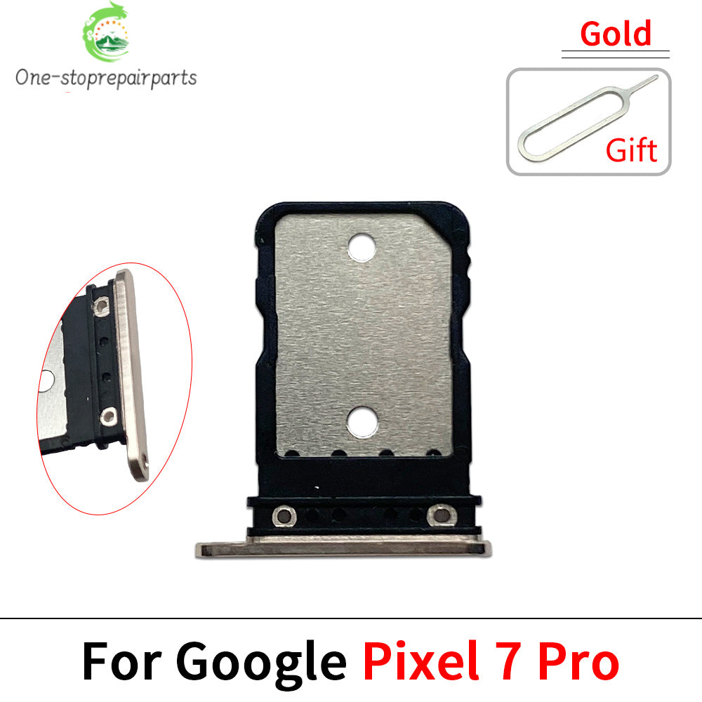 SIM Card Slot SD Card Tray Holder Adapter For Google Pixel 7 / Pixel 7 Pro / Pixel 7A / Pixel 8 / Pixel 8 Pro / Pixel 8A Google Pixel phone repair parts