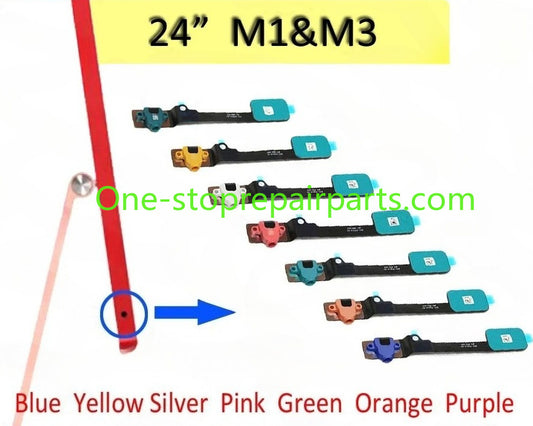 New 821-03614-01 for iMac M1 M3 24'' A2439 A2438 A2874 A2873 2021 2023 3.5mm Audio Jack Port Socket Headphone Flex Cable iMac repair parts